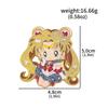 Sailor Moon Usagi Tsukino Magical Transformation Necklace Keychain Anime Pendant