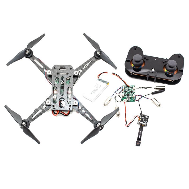 Diy Drone Kit: Complete Set with Accessories, Flight Controller Board, and Remote Control Airplane.