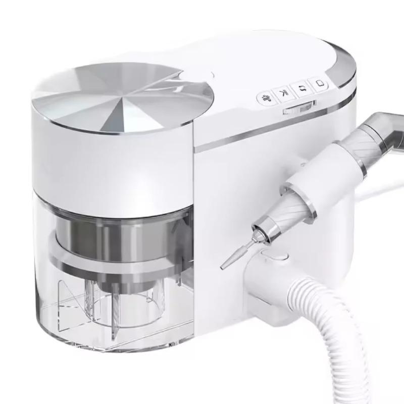 2026 New Design 2-in-1 200W-30000revolutions Electric Buit-in Dust Extractor Nail Drilling Tool for Manicure Pedicure Salon