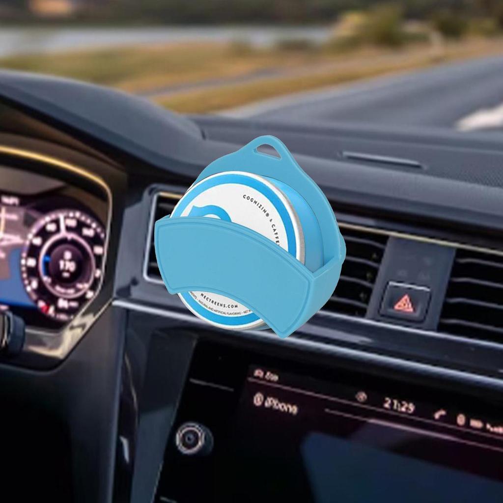 Car Visor Organizer Silicone Clip Magnetic Mount Truck Visor Organizer For Vent Backpack Chew Can Pouch Women Men Vehicles