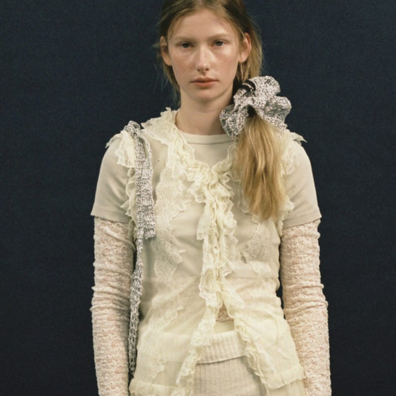 AWESOME NEEDS HANDICRAFT NET SCRUNCHY_SILVER