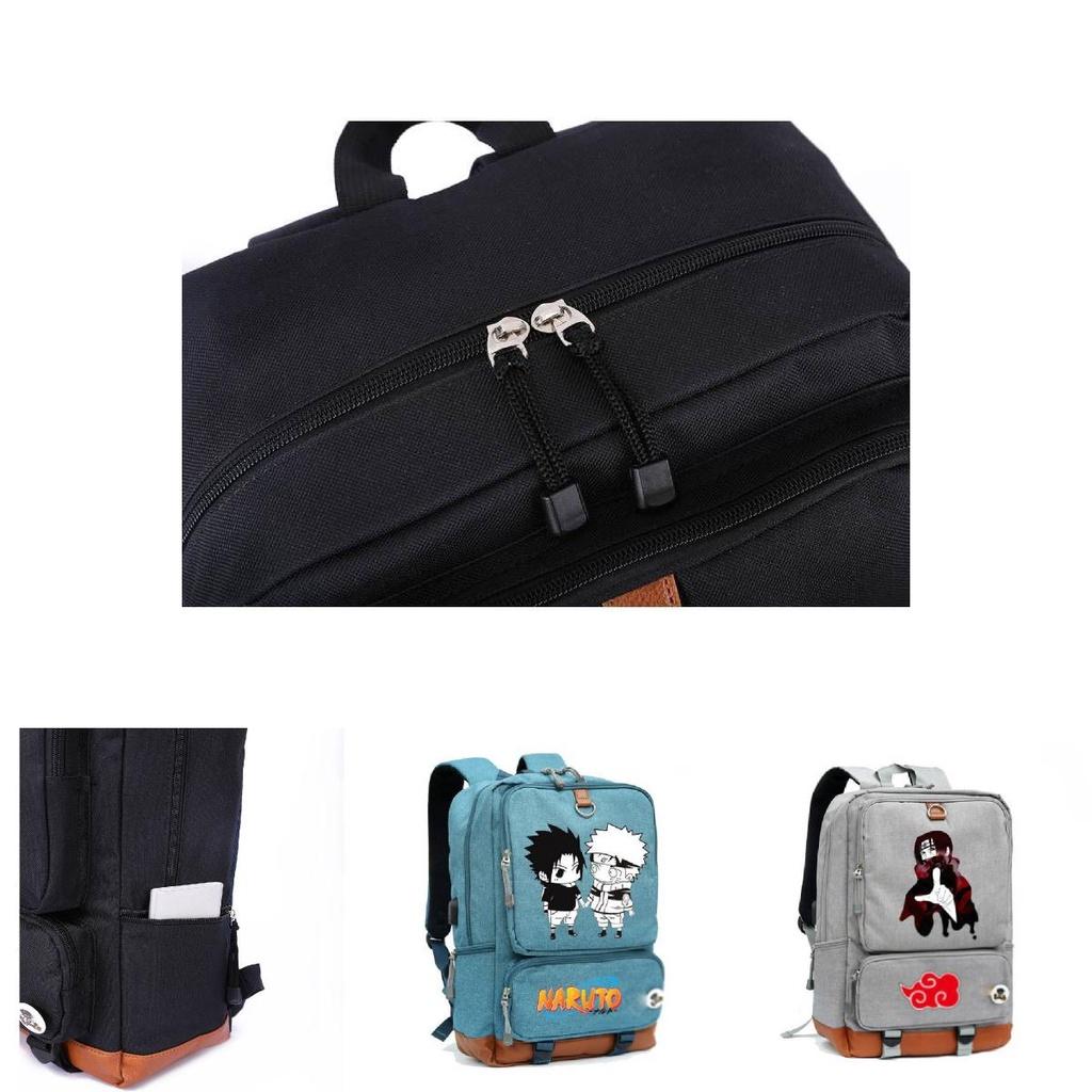 Classic Naruto Anime Print Backpack Perfect For School And Outdoor Activities