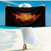 1pc Rammstein Heavy Metal Beach Towel,quick Drying Absorbent Beach Towel,outdoor Sports Swimming Beach towel,Soft and Comfortable Y73067