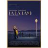La La Land Retro Music Film Poster - Kraft Paper Wall Decor Mural
