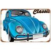 Retro Metal Sign - Classic Car Wall Art for Man Cave, Garage, Home Bar Decor