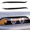 2pcs Car Headlight Eyelid Eyebrow Trim Car Headlight Eyelid For BMW 5 Series E39 1995-2003 Plastic Headlight Eyelids 480x25mm
