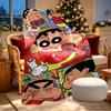 Crayon Shin Print Blanket - Soft & Comfortable, for Bedroom, Travel, Sofa, Home Decoration - Birthday Christmas Gift for Friend
