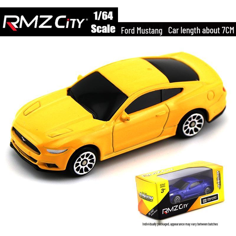 Officially Licensed 1:64 RMZ Yufeng Diecast Alloy Car Model Toy for Kids