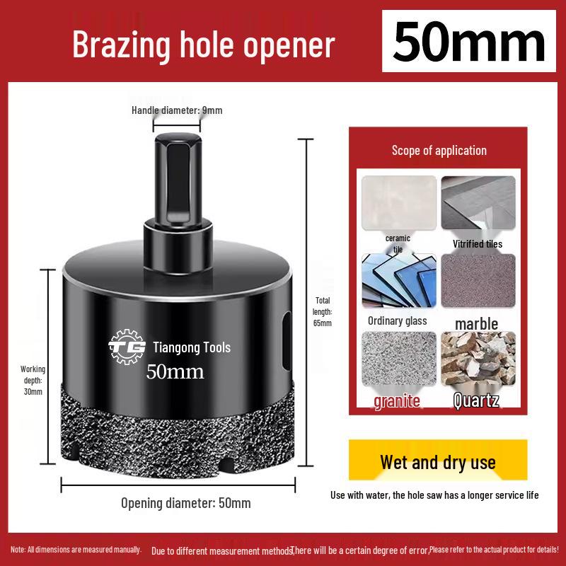 Tiangong Glas- och kakelborr för marmor- och keramiska ytor