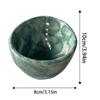 Ceramic Stripper Bowl Leafy Vegetable Stripping Tool Herbal Leafy Greens Leaves Removal Bowl with 4 Holes for Kale and Chard