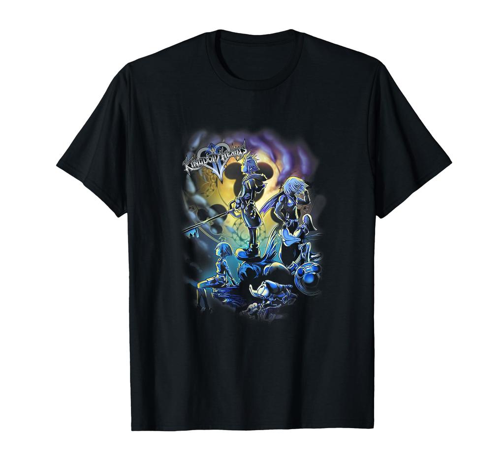 Disney Kingdom Hearts II: In the Shadows Main Character Logo T-Shirt