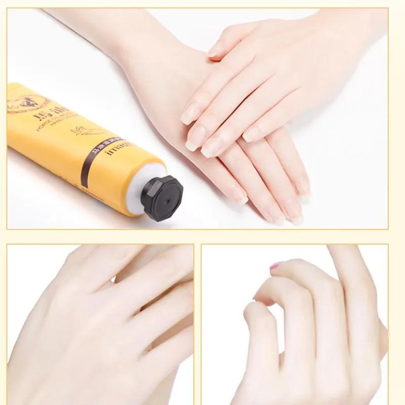 Images Horse Oil Hand Cream 30g Portable Daily Hand Moisturizer For Dry Cracked Skin