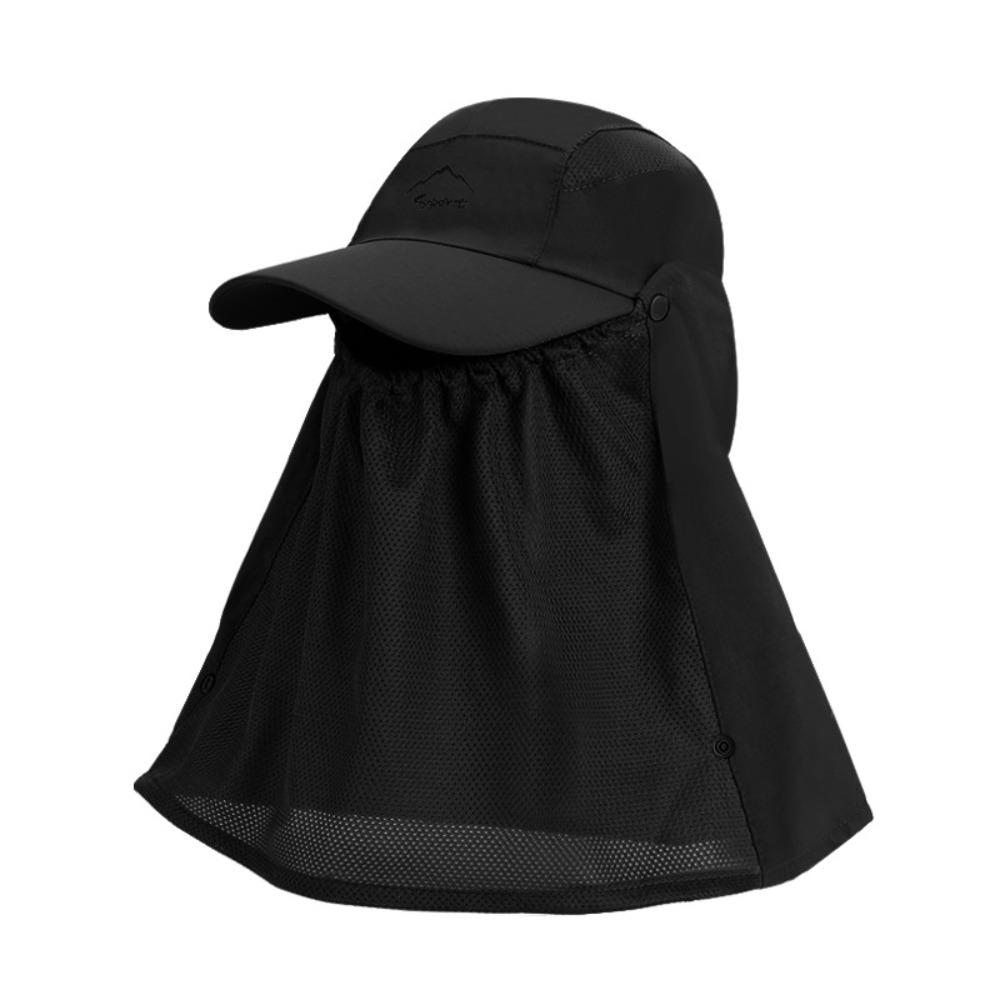 Protection Face Neck Fishing Sun Hat Breathable Fisherman Cap Portable Sunshade Hat  Summer