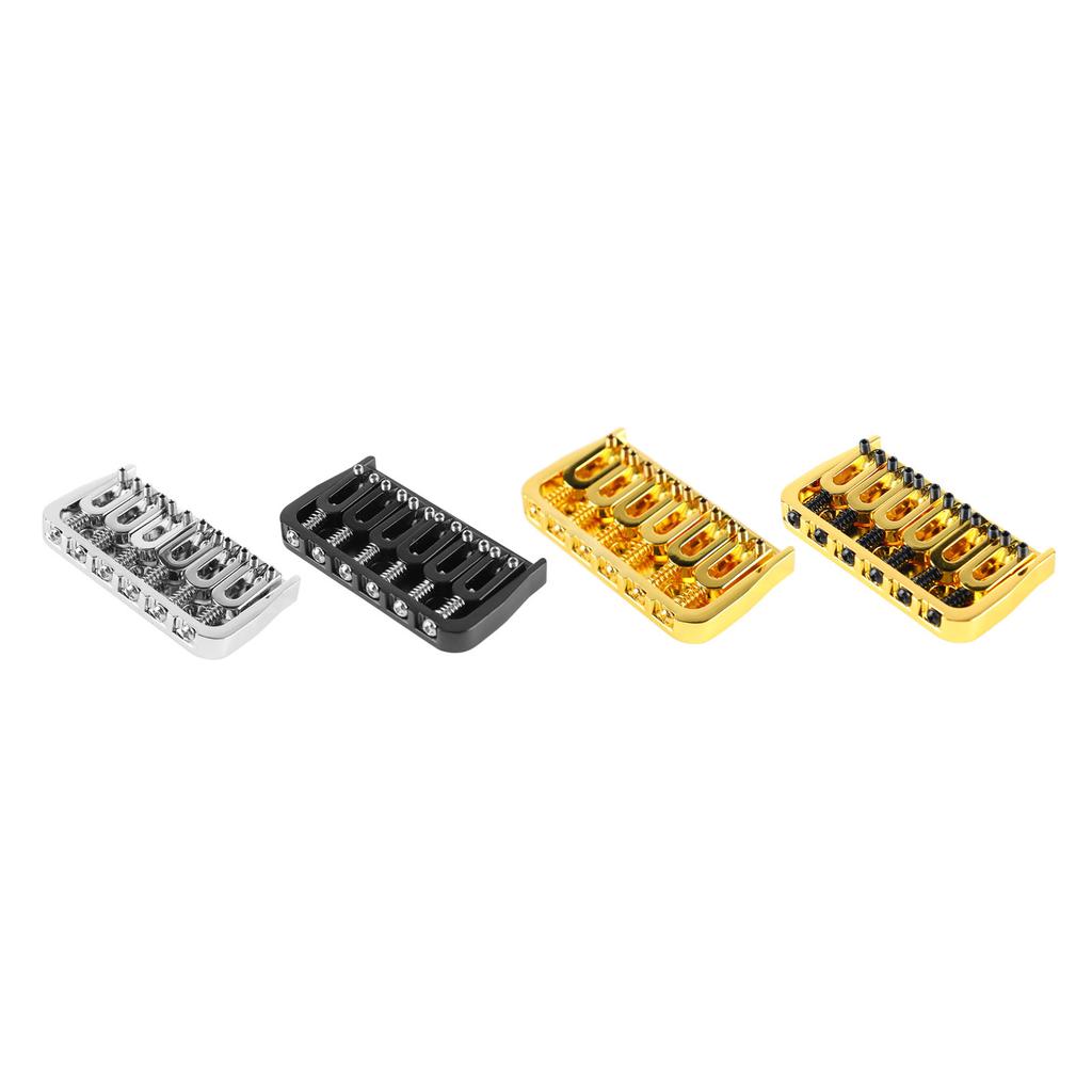 Electric Guitar Fixed Bridge Metal Guitar Fixed Bridge Strong Compatibility for Replacement
