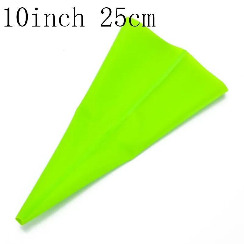 Confectionery Bag Silicone Icing Piping Cream Pastry Nozzle Bags DIY Reusable Cake Decorating Baking Tools for Russian Tips