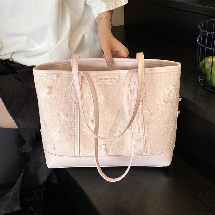 Neue Damenhandtasche Mode Tragetasche Lässiger Druck Große Kapazität Achseltasche Vielseitige Umhängetasche