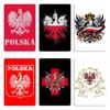 Polen Polska Adelaar Vlag G Metalen Bord Maak Pub Borden Pub Garage Polska Adelaar Vlag Blikken Bord Poster
