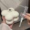 Creative Ball Ceramic Shampoo Potion Bottle Luxury Plating Silver Press Lotion Bottle Toilet Soap Dispenser Bathroom Accessories