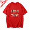 Patriotic TShirt with Liberty and Justice for All Equality Unity Graphic Tee Casual Cotton Short Sleeve Top for Men Women Tshirt