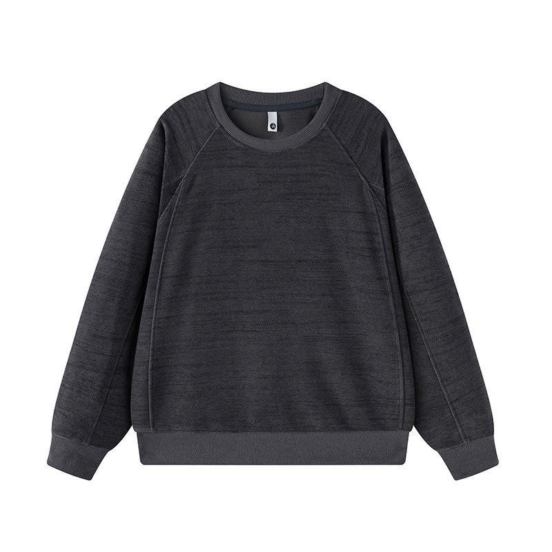 Mens Trendy Vintage Crewneck Sweatshirt Loose Fit Casual Fashion Long Sleeve Outdoor Daily Wear