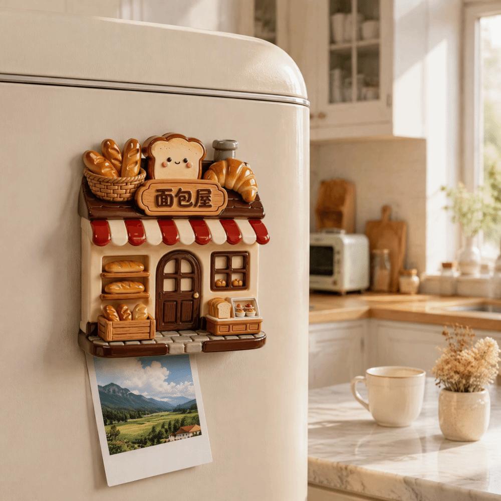 Simulation Cat Fridge Magnet 3D Relief 3D Refrigerator Stickers  Home Decor