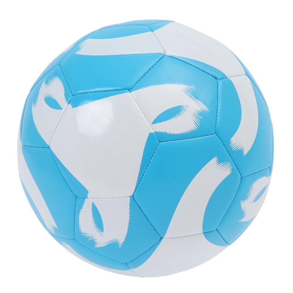 Adidas TIRO Club Soccer Light Blue and Size 5 Machine-Stitched Ball, White,