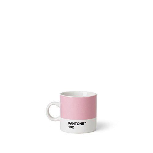 Pantone tasse à expresso céramique rose clair 182 c 6,20 x 8,60 x 6,15 cm - 101040182