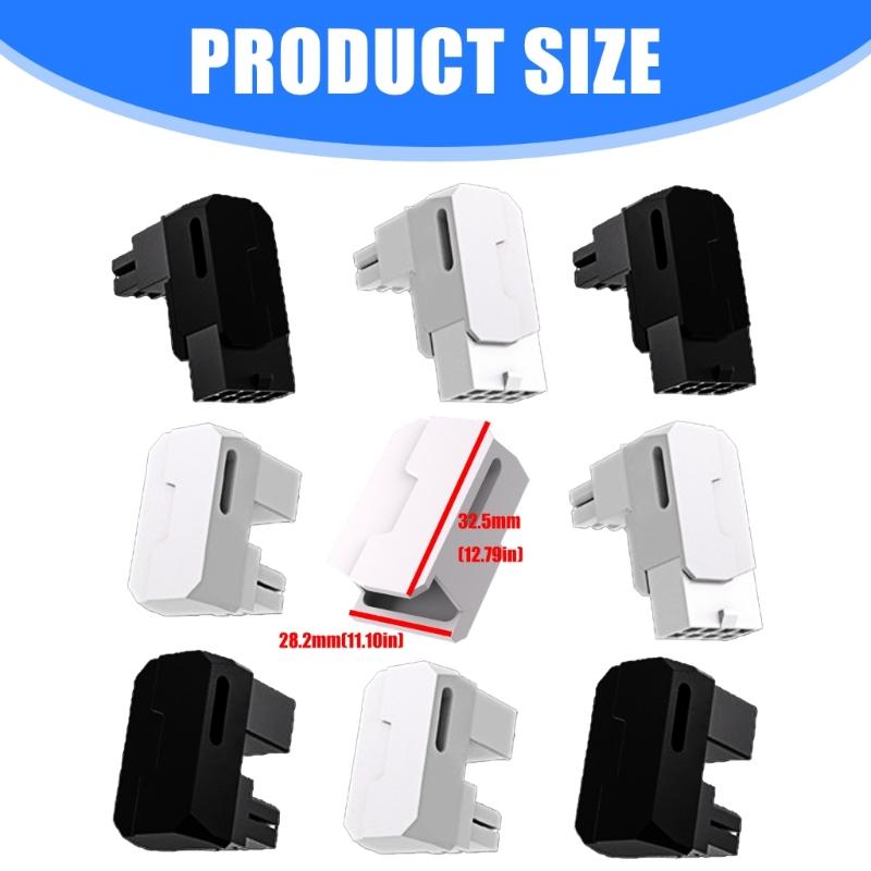 Flexible 8PIN Visuals Card Connector Space Saving Design For Dense Case Aluminum Mixture Material