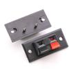 Push in Jack 2 Positions Connector Audio Speaker Terminals Speaker Terminals Spring Load Connector