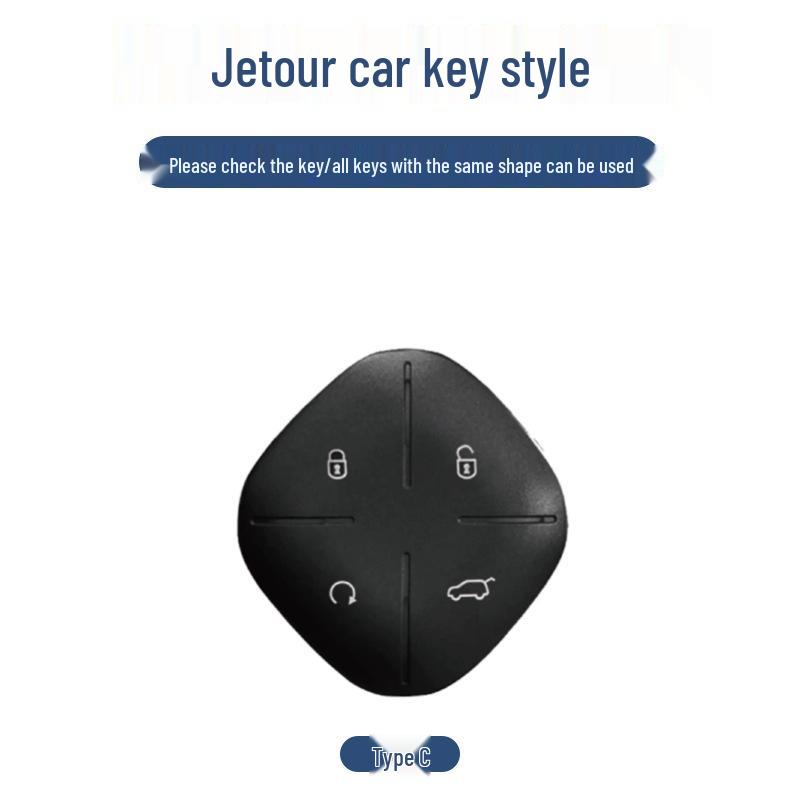 Jetour Dasheng Key Cover 2022: Premium Remote Shell, Unisex Buckle Decoration