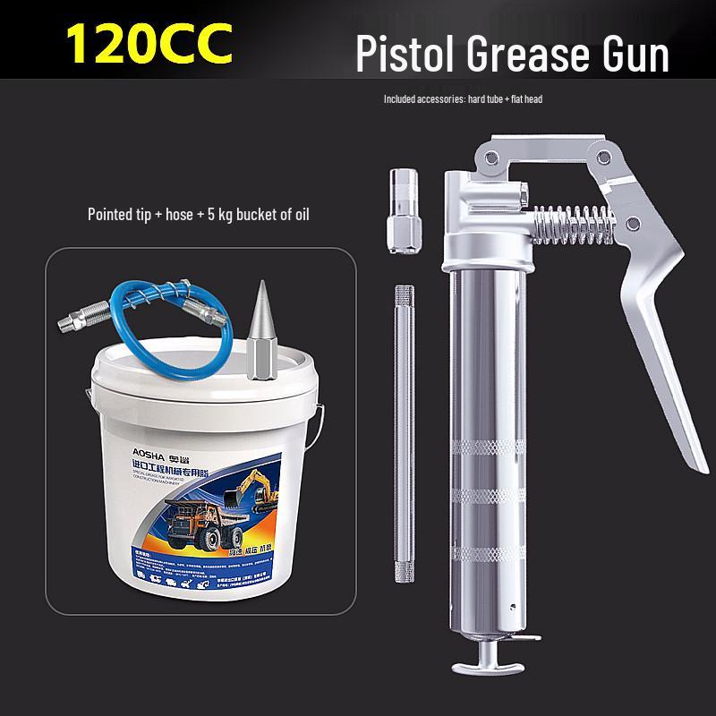 80cc Manual Mini Grease Gun Injector for Excavators and Cars