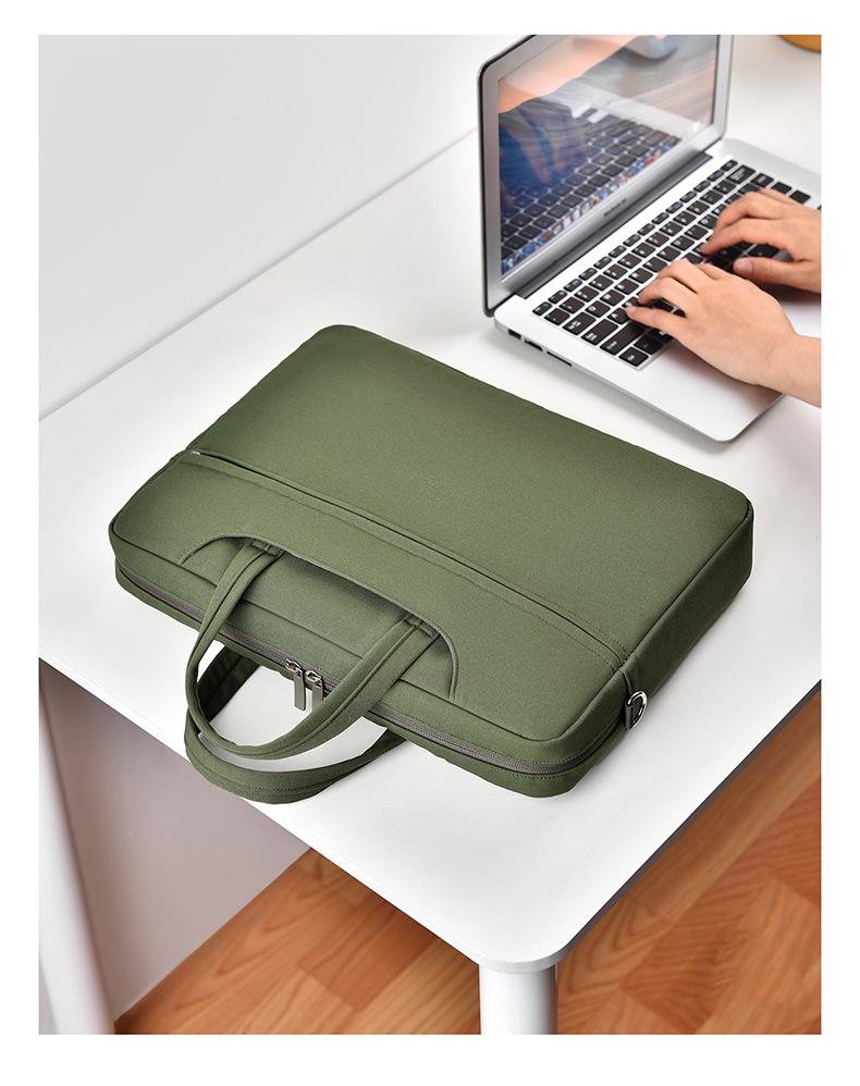 14-18 Inch Unisex Fashionable Laptop Bag with Airbag Protection - Handheld, Shoulder, & Crossbody