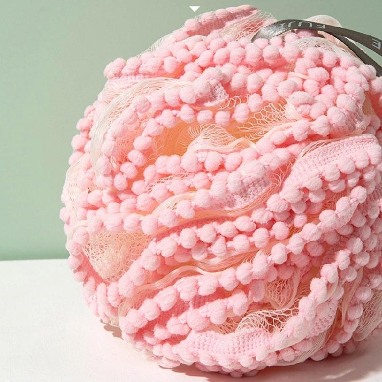 Mesh Shower Ball 80g Exfoliating Body Scrubber Shower Sponge Puff for Women Men