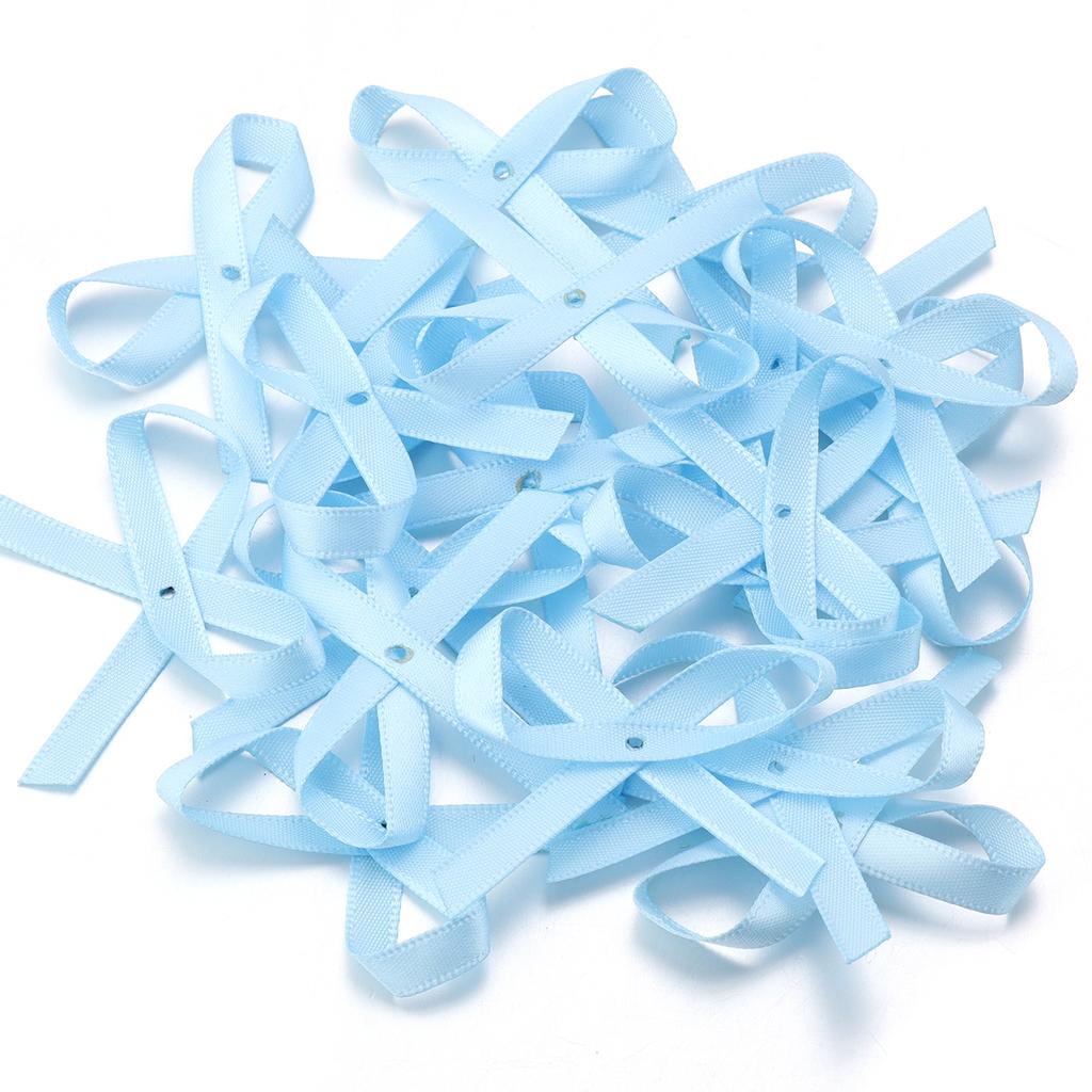 50pcs 5*4cm Satin Ribbon Bows Colorful Handmade Bowknots For DIY Home Party Clothing Sewing Headwear Gift Decoration Accessories