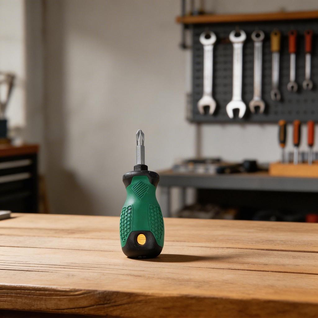High Carbon Steel Magnetic Screwdriver Rubber Handle