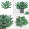Christmas Artificial Scene Pine Needle Plastic Material Home Use Photography