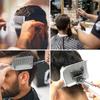 Jravezt Professional Barber Hair Comb Set with Fade Curved Positioning Hair Cutting Treatment Hair Cutting Portable Hairdressing Hairdresser for Home