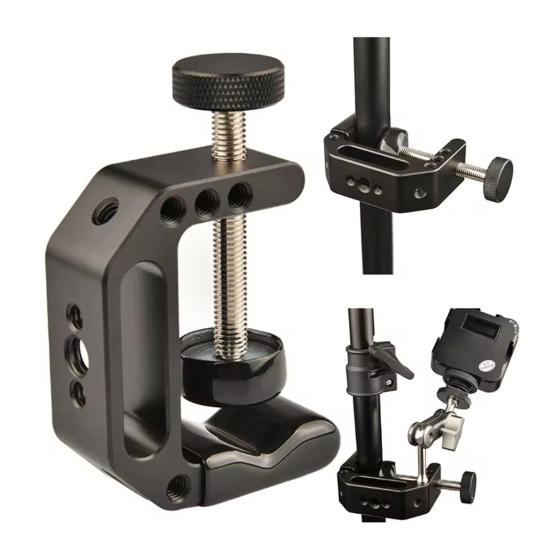 C-Clamp Multi Functional Adapter High Durability Adjustable Design Widely Used Desktop Mount Holder Jig Clamp