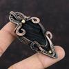 Black Tourmaline Rough Pendant Copper Wire Wrapped Pendant Handmade Brand New Pendant Gemstone Copper Jewelry Gift For Her Pendant For Women