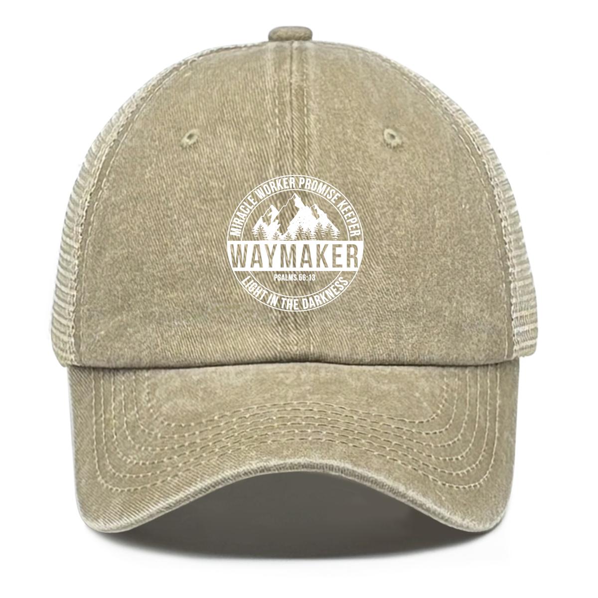 

Бейсболка снэпбэк с принтом WAY MAKER , ПСАЛМЫ 56:13 Женская кепка с изогнутым козырьком, солнцезащитный козырек, стильная, легкая, регулируемая, сетчатая кепка as the picture хаки