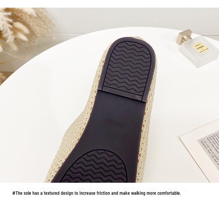 Slip-On Women's Breathable Knit Loafers – Solid Color, Soft Sole, Comfortable for Spring & Summer Driving