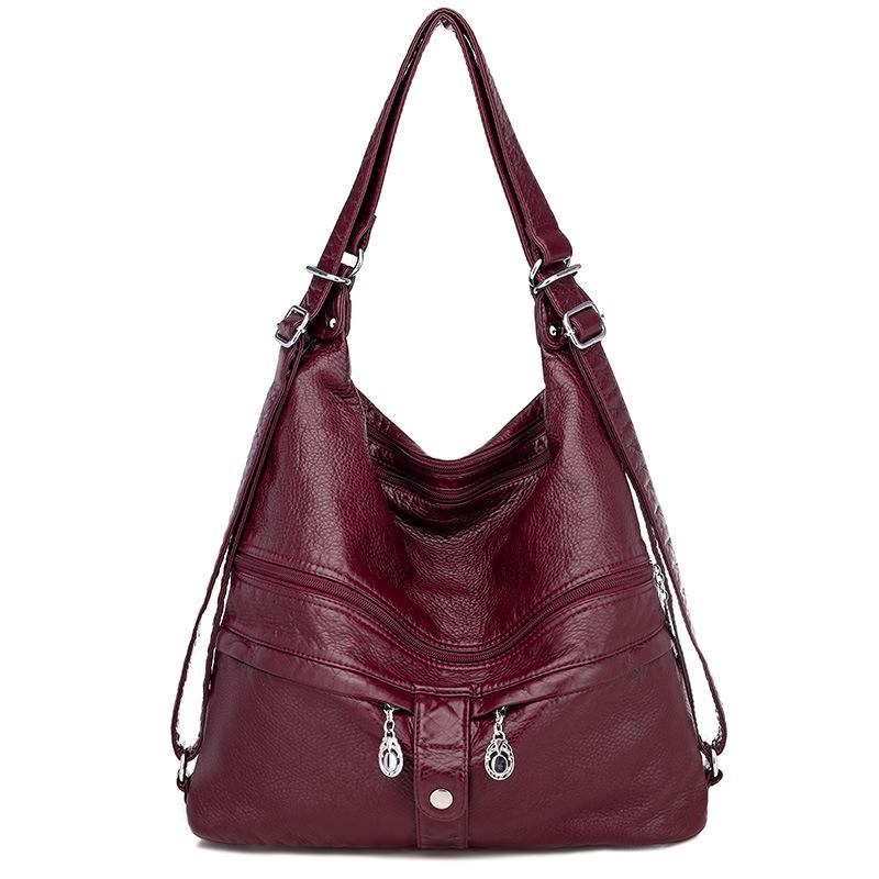 

Новая модная сумка через плечо Crossbody большой емкости трехцелевой рюкзак многофункциональный