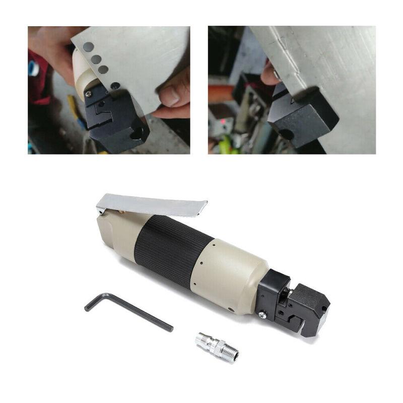 Outil pneumatique de bride de poinçon d'air de perforateur de tôle avec 1/4 signe d'air d'entrée d'air poinçonnant le métal