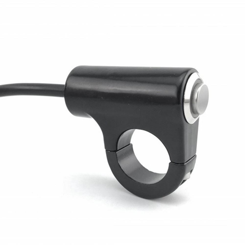 22mm Motorcycle Headlight Handlebar Push Button Connector for Electronic