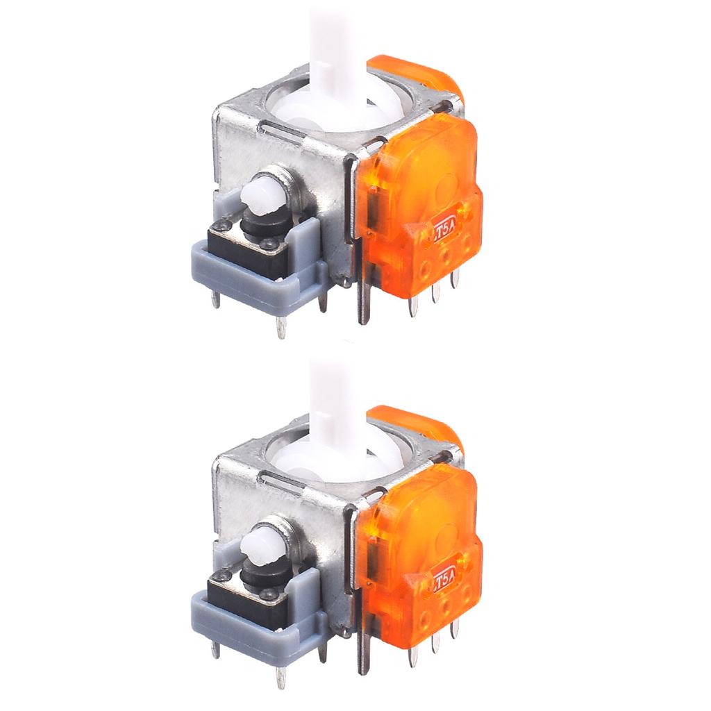 2Pcs TMR Hall Effect Joystick 3D Analog Stick Sensor Module Repair Part for PS4/PS5/Switch Pro/Xbox One Controller