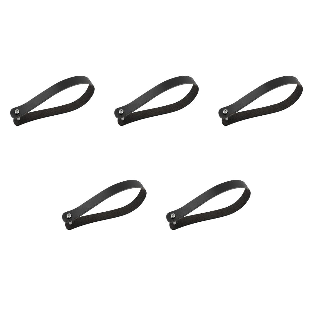 2-10 Pcs Bike Quick Release Handle Belt Quick Release Rope Folding Leather Pull Bike Carrier for Brompton Bicycle Accessories