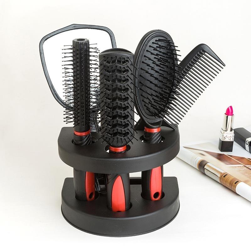 Support de rangement en PP pour peigne de barbier, support de rangement pour peignes de coiffure, brosses, ciseaux, rouleau de fer, support de coiffure