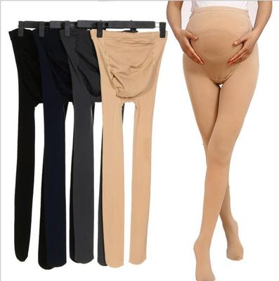 Damen Umstandsstütz-Samt-Leggings - Mittlere Dicke, 120D, Frühling/Sommer