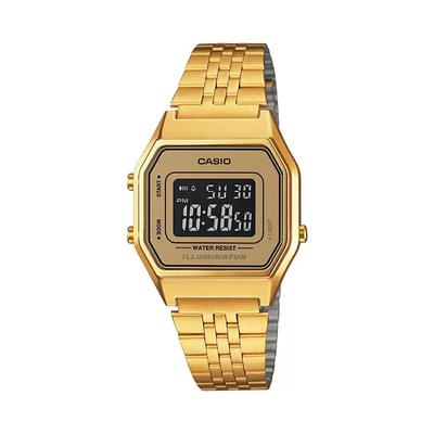 Gold Digital Women's Watch, Casio