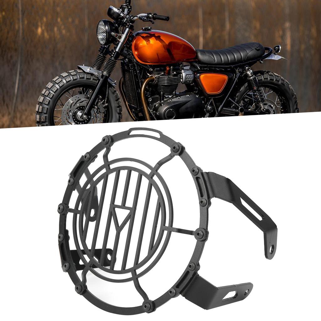 Front Headlight Guard Cover Guard Grille Protector Fit for TRIUMPH Street Twin 900 Scrambler